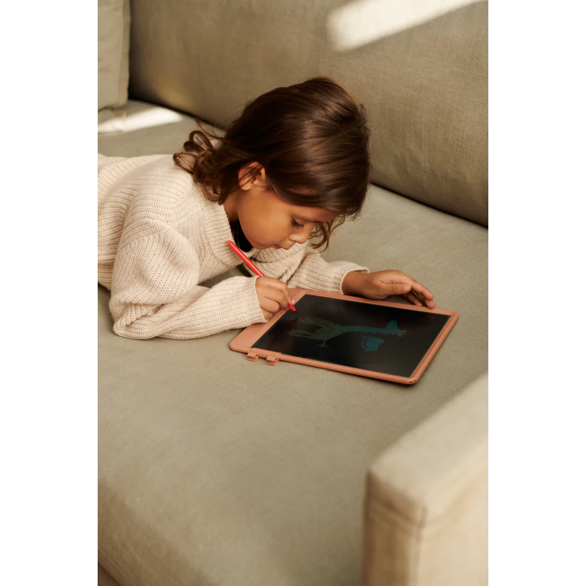 Liewood-Zora Magic Drawing Board 10 Inches-Sandy