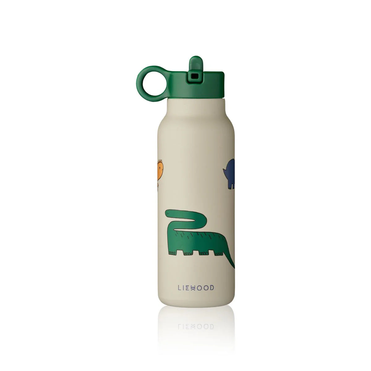 Liewood-Falk Water Bottle 350 ml-Dinosaurs/Mist