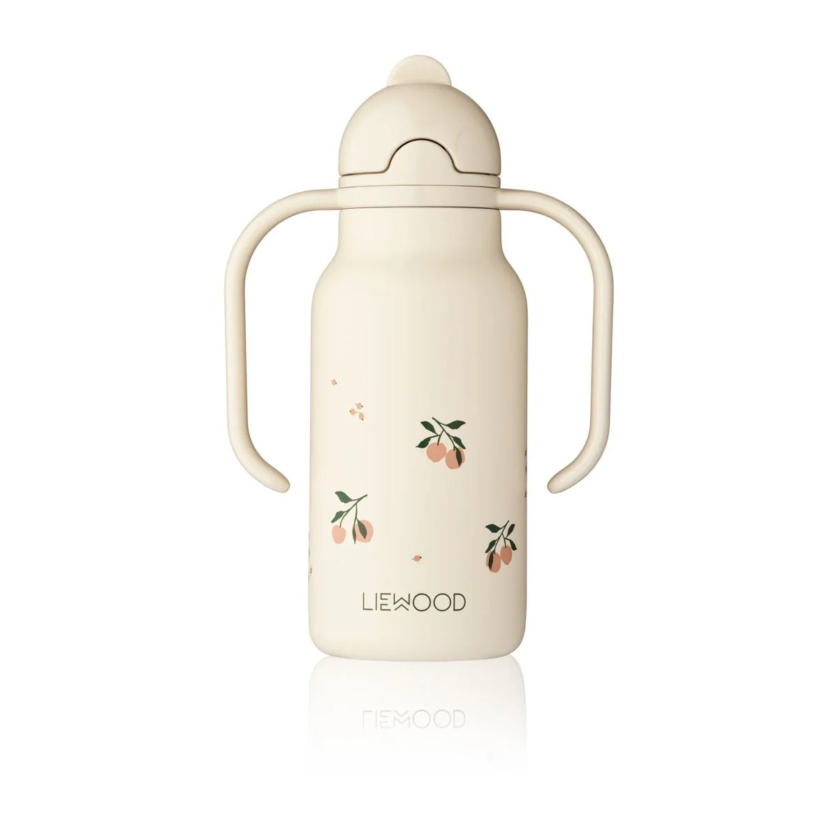 Liewood-Kimmie Water Bottle 250 ml-Peach / Sea shell