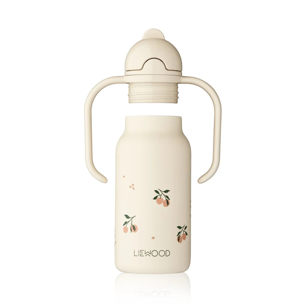 Liewood-Kimmie Water Bottle 250 ml-Peach / Sea shell