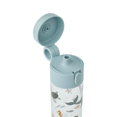 Liewood-Clemence Tritan Bottle 350 ml-Sea creature / Sandy