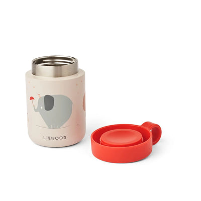 Liewood-Kiani Printed Food Jar-Circus/Sandy