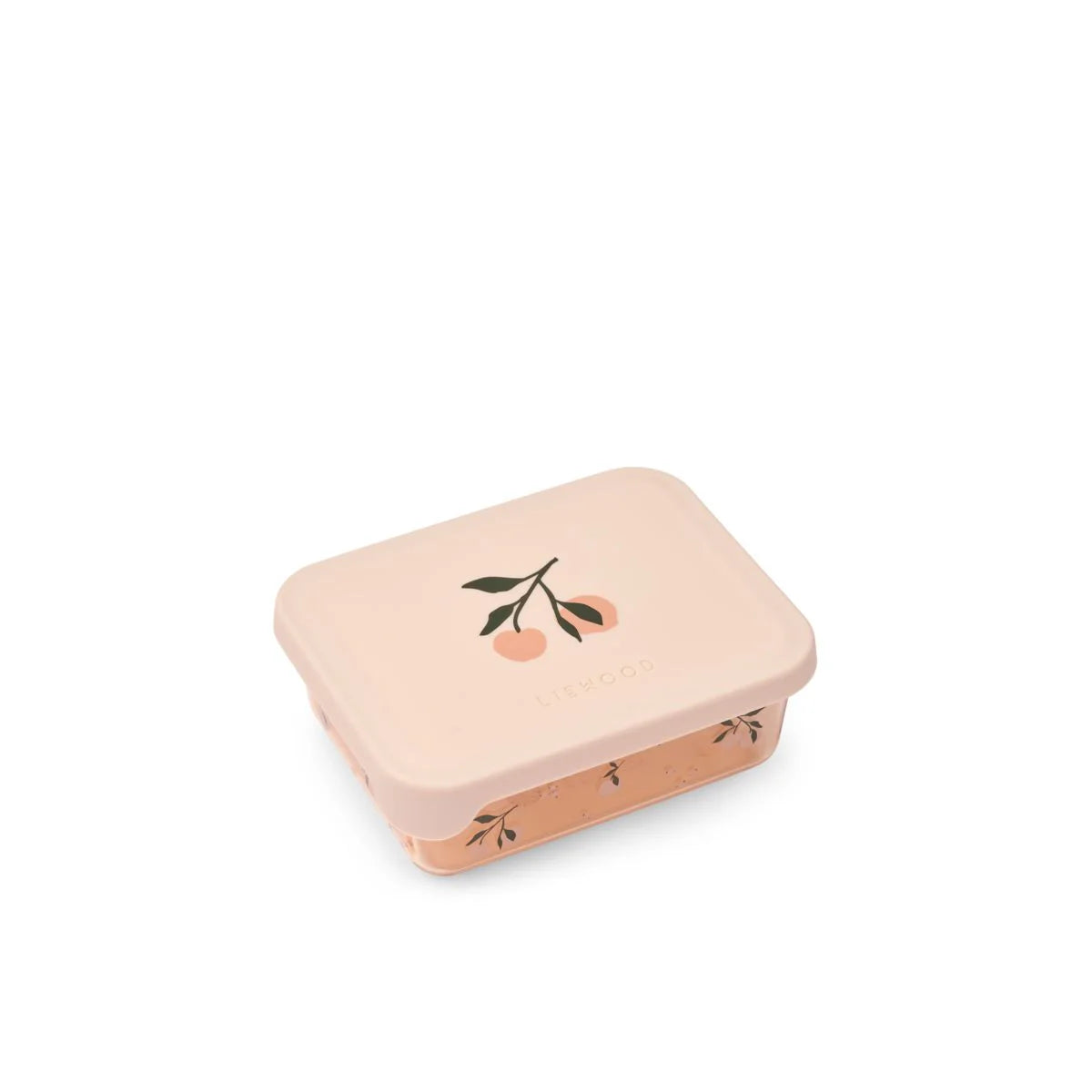 Liewood-Ako Tritan Snack Box-Peach / Sea shell