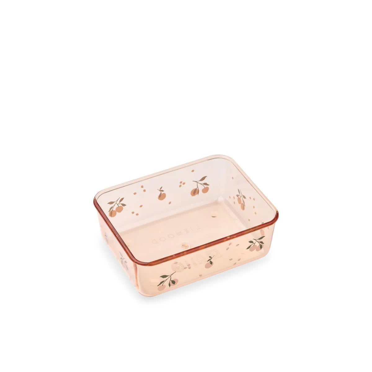 Liewood-Ako Tritan Snack Box-Peach / Sea shell