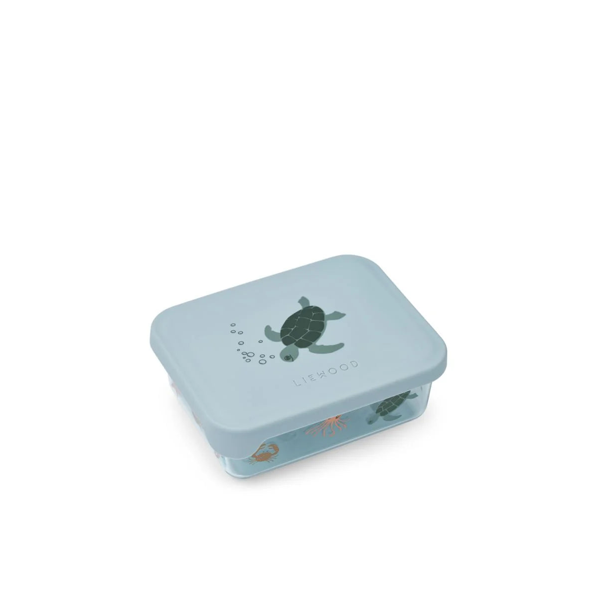 Liewood-Ako Tritan Snack Box-Sea Creature/Sandy
