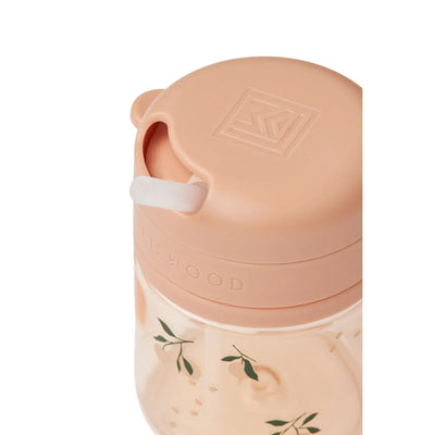 Liewood-Pavia Tritan Straw Cup 280ml-Peach / Sea shell