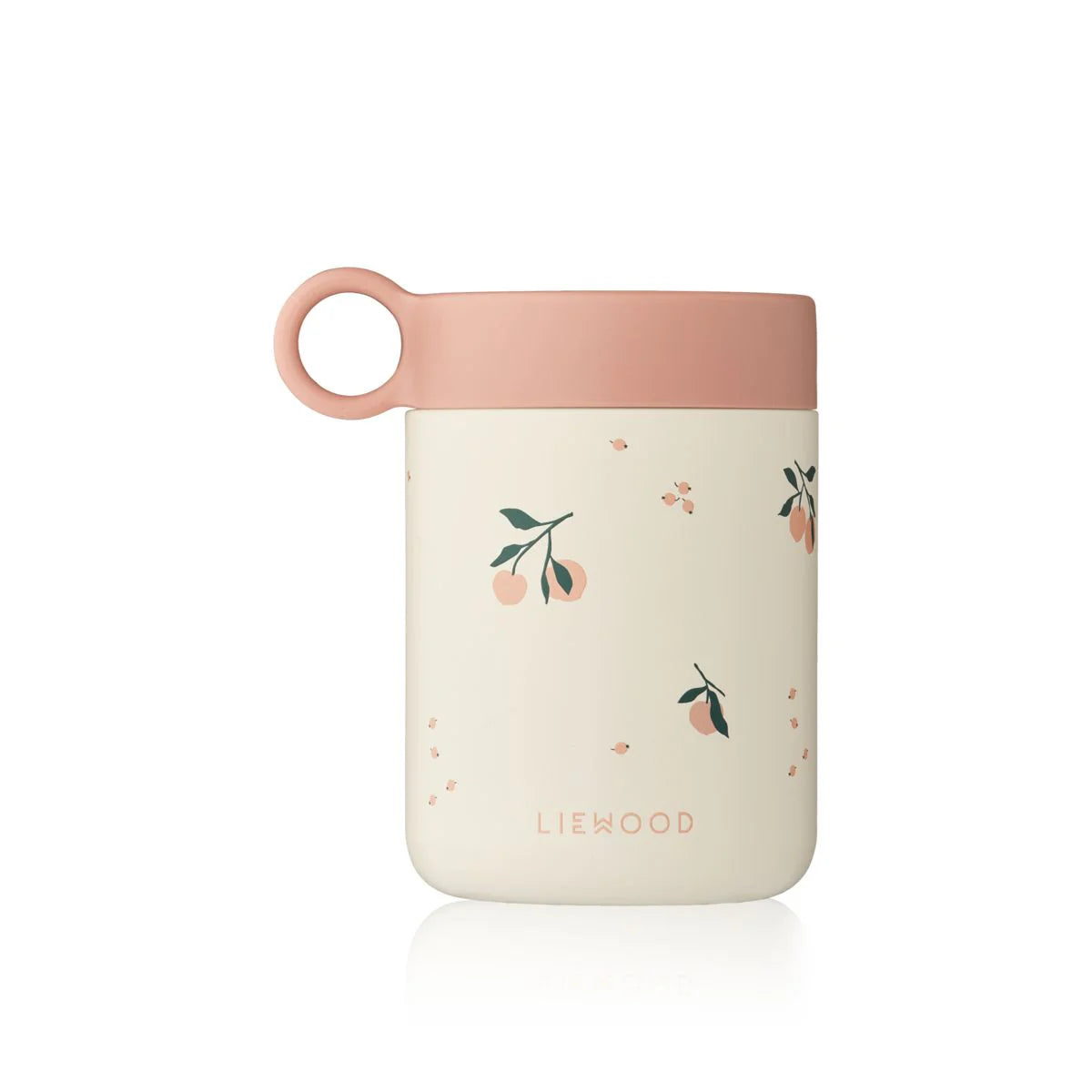 Liewood-Kiani Printed Food Jar-Peach / Sea shell