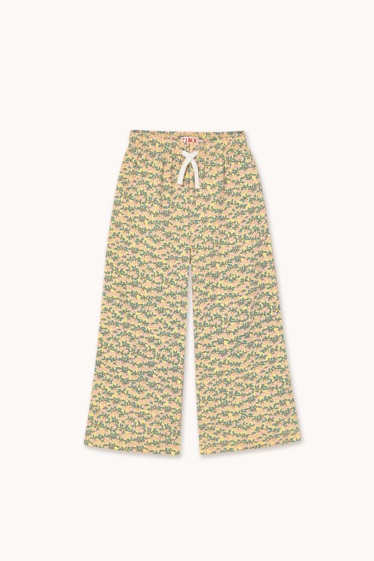 Tinycottons Mini apples AOP RIB Pant
