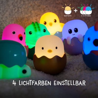 EGGY'S MYSTERY LIGHTS Blind Box - Mini Lichter zum Sammeln - dimmbar mit Akku