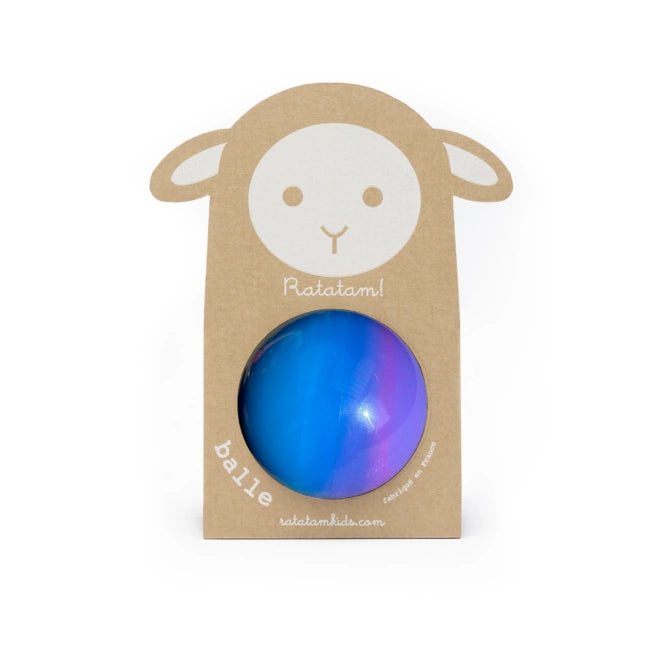 Ballon bubble gum 10 cm – Blau & Lila