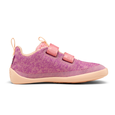 Affenzahn - Barfußschuh Knit Happy - Polyester (bluesign) - Pink