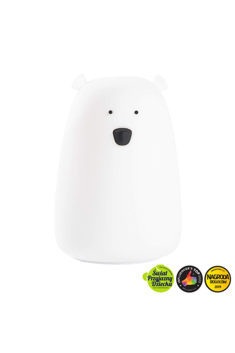 Rabbit & Friends-Bear Lamp     WHITE   USB type C