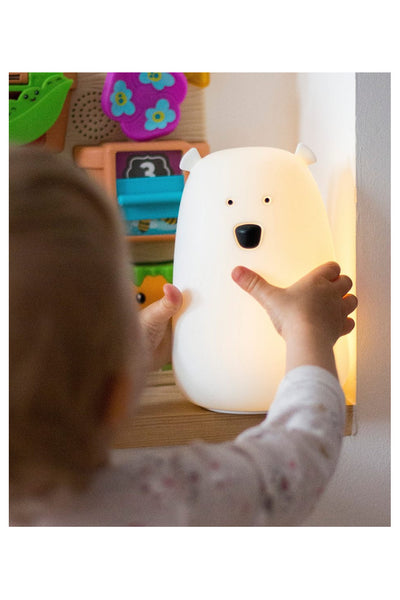Rabbit & Friends-Bear Lamp     WHITE   USB type C