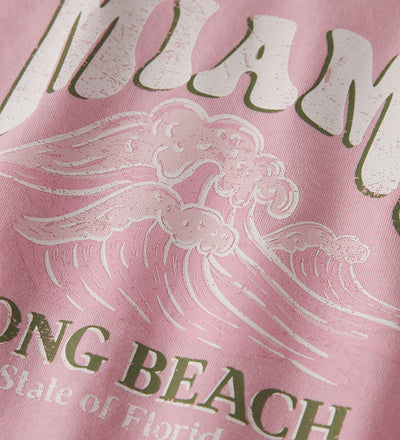 Name it-MKFVEEN SS RLX TOP - CAMEO ROSE/MIAMI