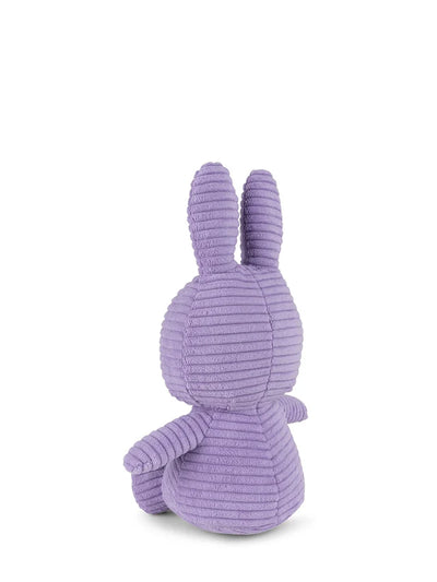 Miffy Sitting Corduroy - Lilac - 23 cm