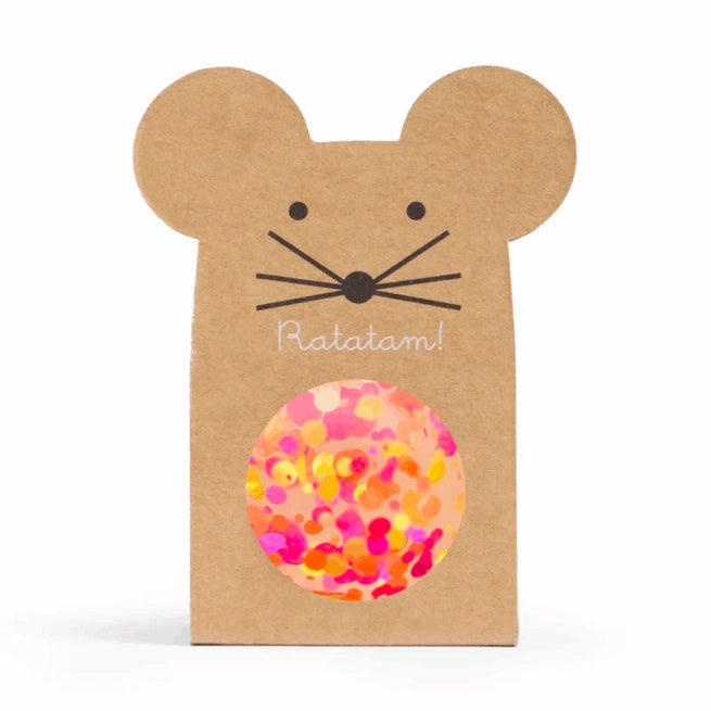 Multicolor Mouse Bouncing Ball – Orange