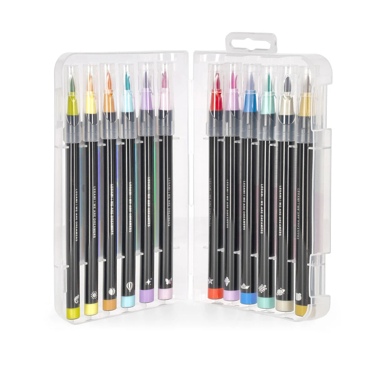 Set mit 12 Pinselstiften - Brush Markers Pastel
