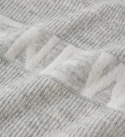 Name it-NKFNUVA LS KNIT-Light Grey Melange