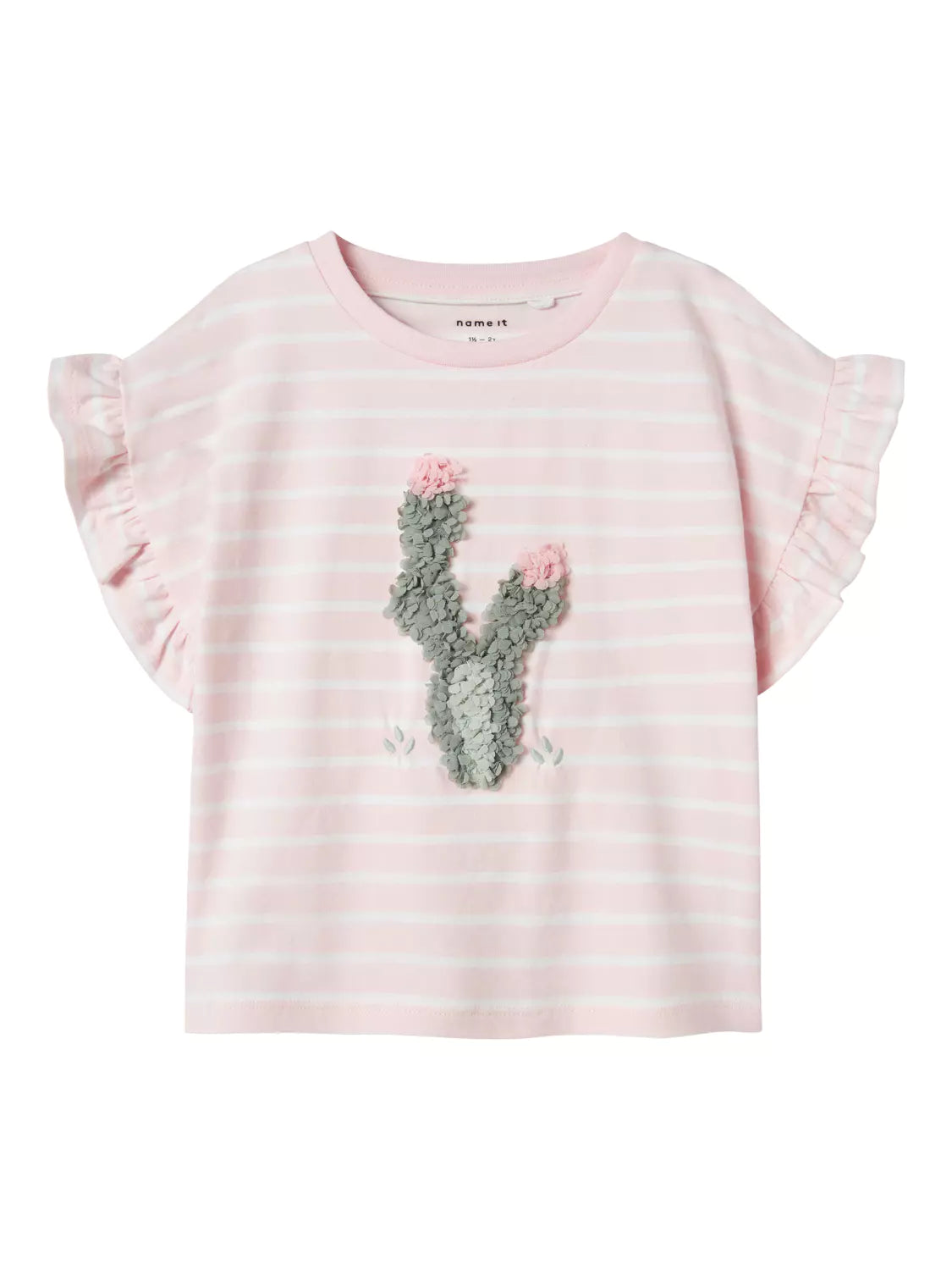 NMFJADEY NREG SS TOP BOX - Ballerina/ Bright White