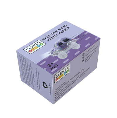 Cleverclixx- Race Track Car Pastel Purple