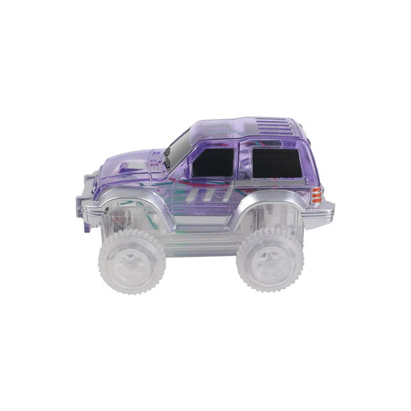 Cleverclixx- Race Track Car Pastel Purple