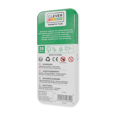 Cleverclixx Mini Tiles Pack Pastellfarben – 28 teile