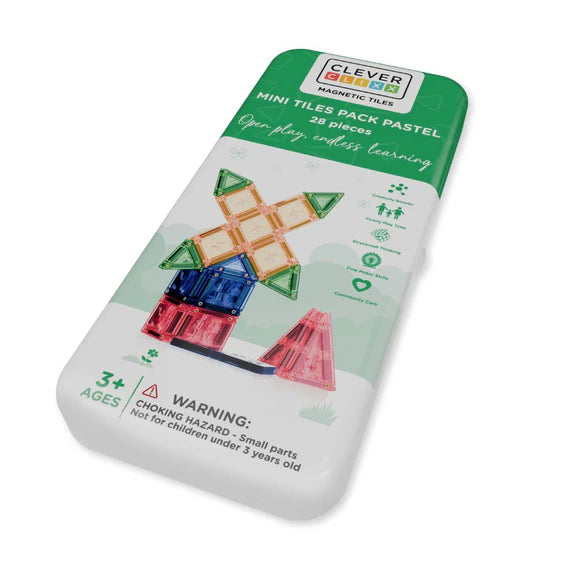 Cleverclixx Mini Tiles Pack Pastellfarben – 28 teile