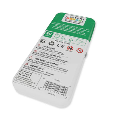 Cleverclixx Mini Tiles Pack Pastellfarben – 28 teile