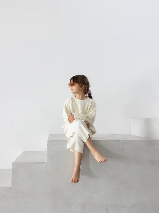 ATELIER RIVE-Chunky knit Mini Coconut