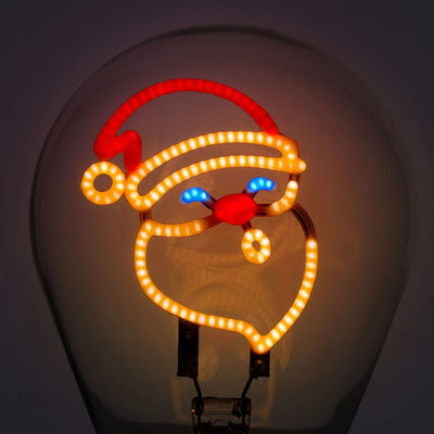 Deko-Tischlampe in Glühbirnenform - Santa Claus - Bulb Fiction