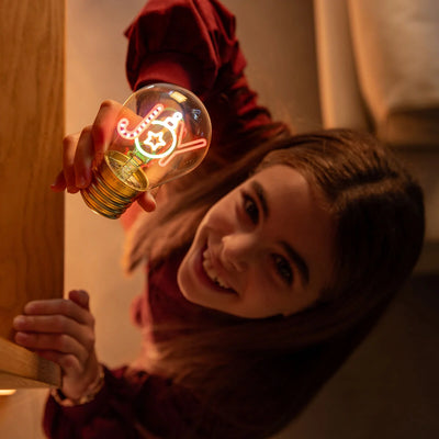Deko-Tischlampe in Glühbirnenform - Joy - Bulb Fiction