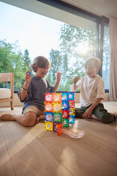 Cleverclixx-Ball Run Dazzling Lights Pack Intense | 100 Teile