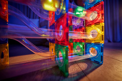 Cleverclixx-Ball Run Dazzling Lights Pack Intense | 100 Teile