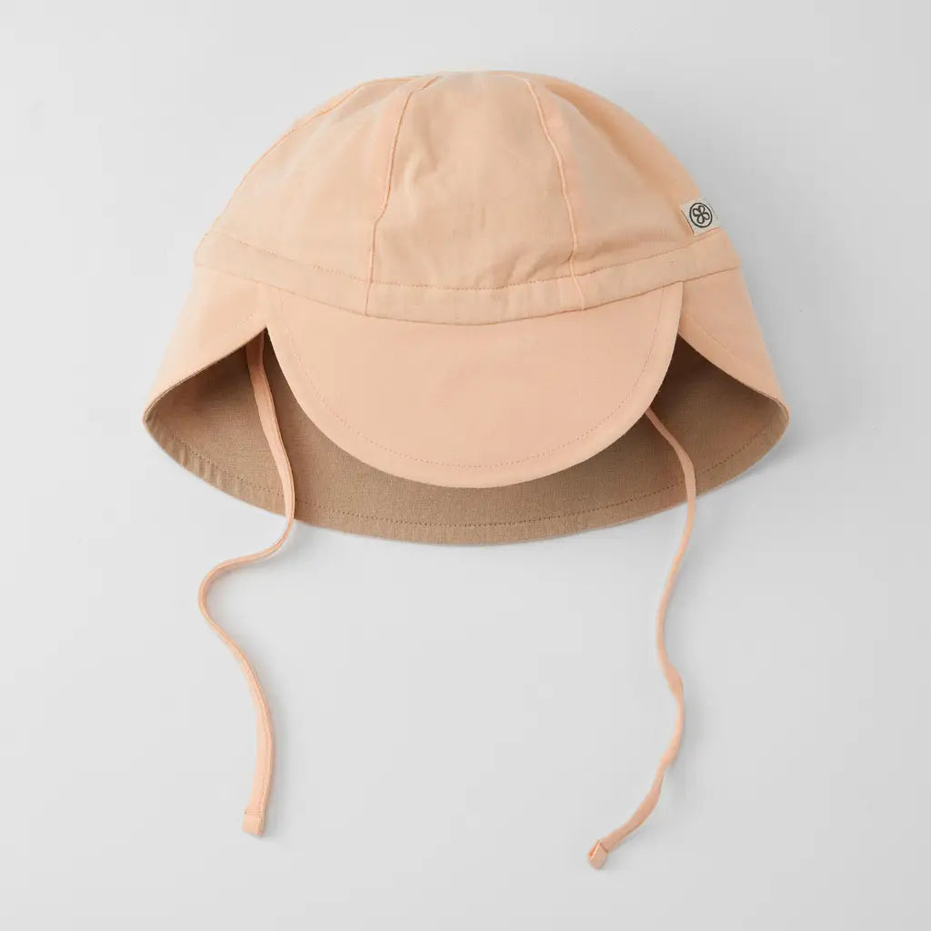 Wendbarer Sonnenhut UPF 50+ Peachy Summer/Sandy Beach
