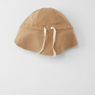 Wendbarer Sonnenhut UPF 50+ Peanut Brown/Sandy Beach