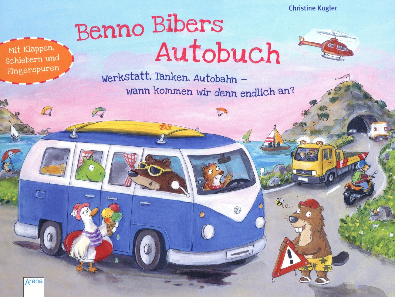 Arena-Benno Bibers Autobuch. Werkstatt, Tanken, Autobahn – wann kommen wir denn endlich an?