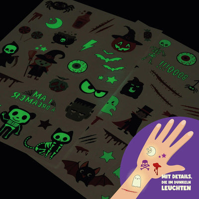 Legami Abziehtattoos - Halloween - Tattoos