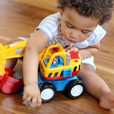 WOW Toys- Dexter, der Baggerfahrer