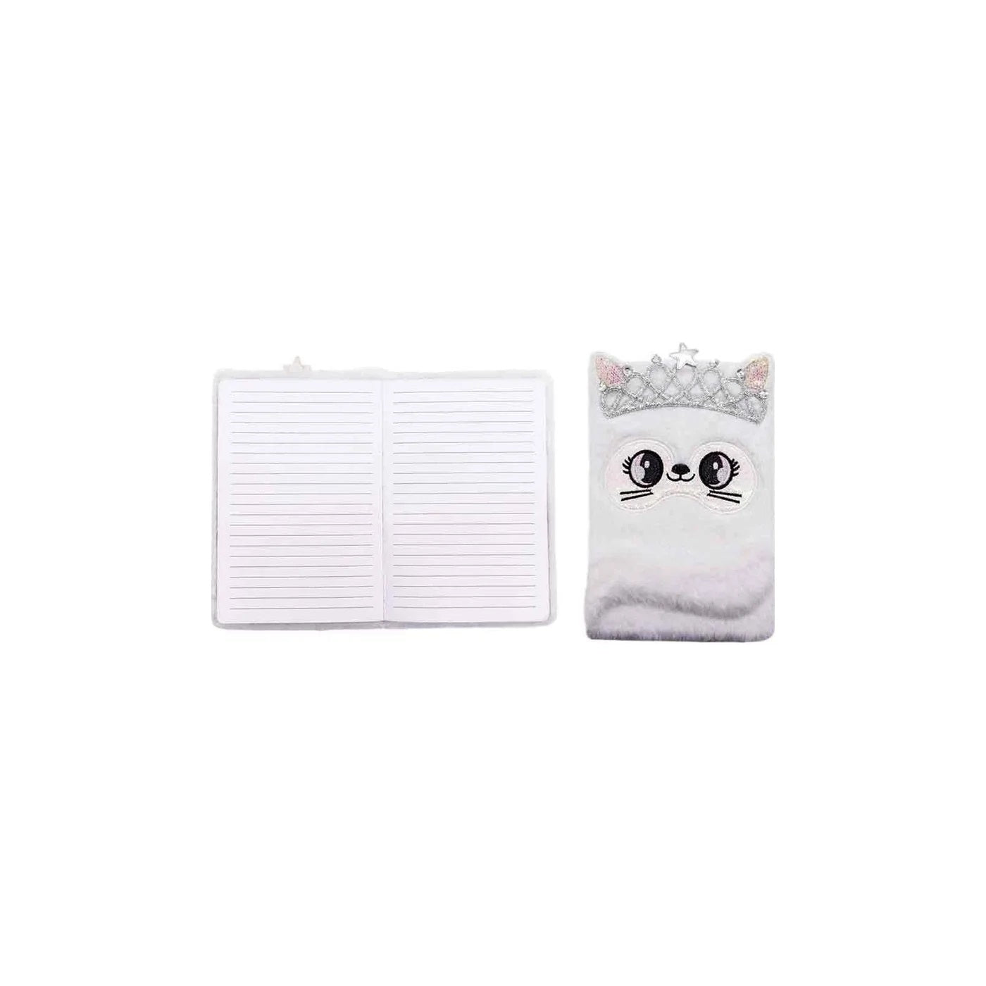 Gama Brands Diary Cuties Cat White Α5