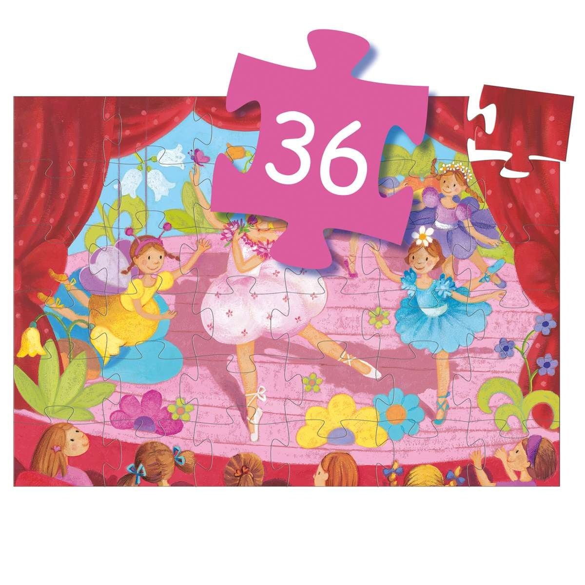 Puzzle: Ballerina  - 36 Stk.