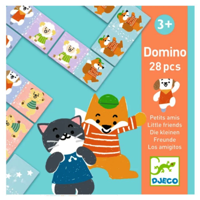 Domino 28 Teile Little Friends