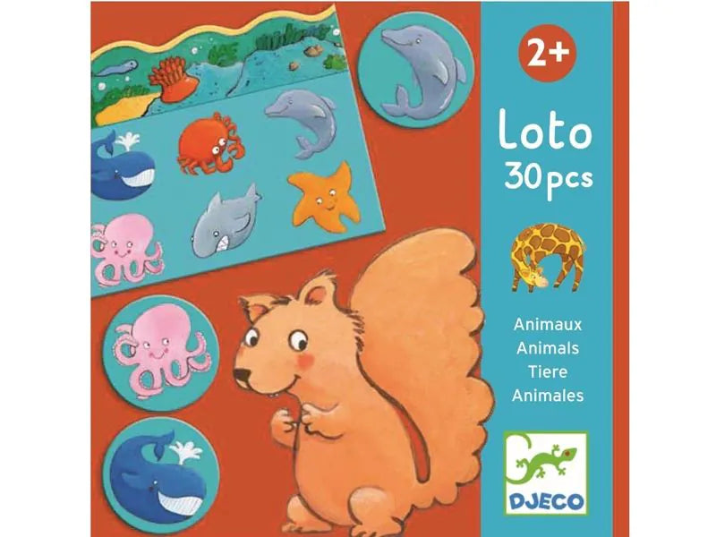 Djeco Lottospiel TIERE