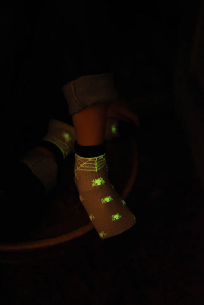 SPIDERS Halloween - Socken Glow in the Dark