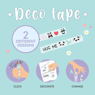 Stift mit Dekoband - Deco Tape