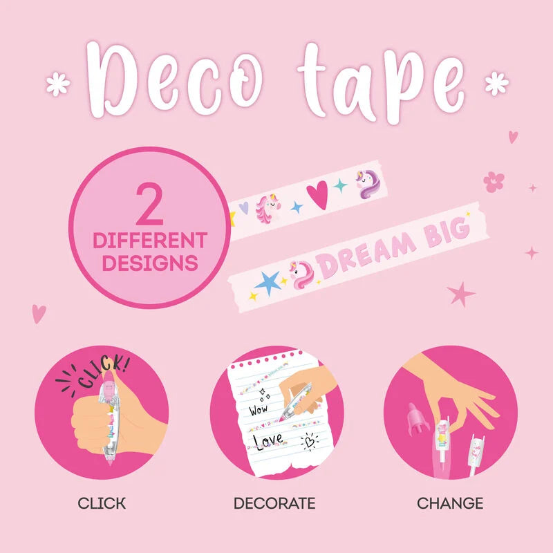 Stift mit Dekoband - Deco Tape