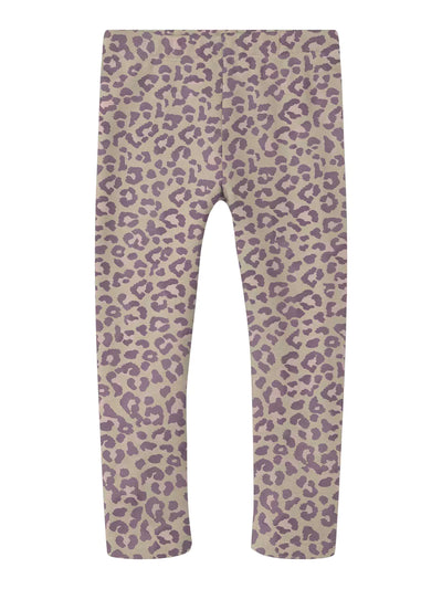 Name it-NMFDAVINA SWEAT FLEECE LEGGING BRU NOOS-Summer Sand