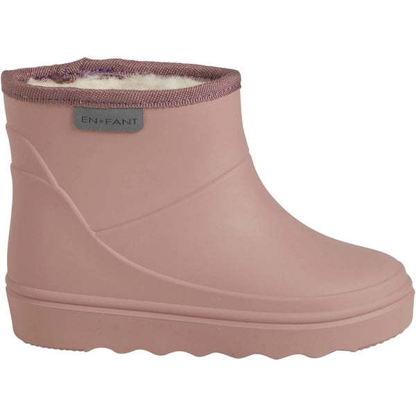 En Fant-Thermo Boots Short Solid-Old Rose