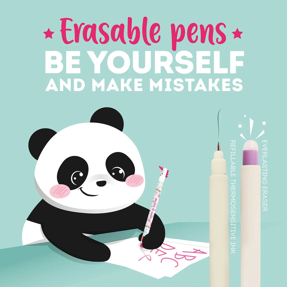 Legami Löschbarer Gelstift - Erasable Pen Panda