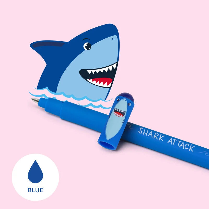 Legami Löschbarer Gelstift - Erasable Pen Shark