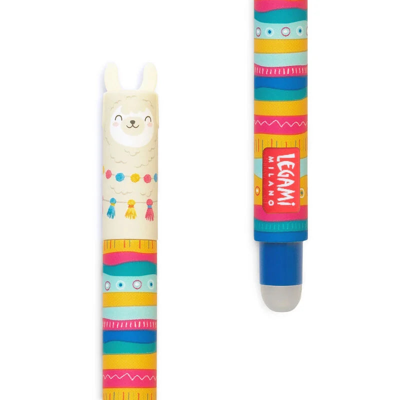 Legami Löschbarer Gelstift - Erasable Pen Llama